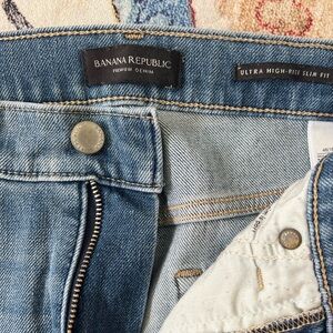 Banana Republic high rise slim fit jeans